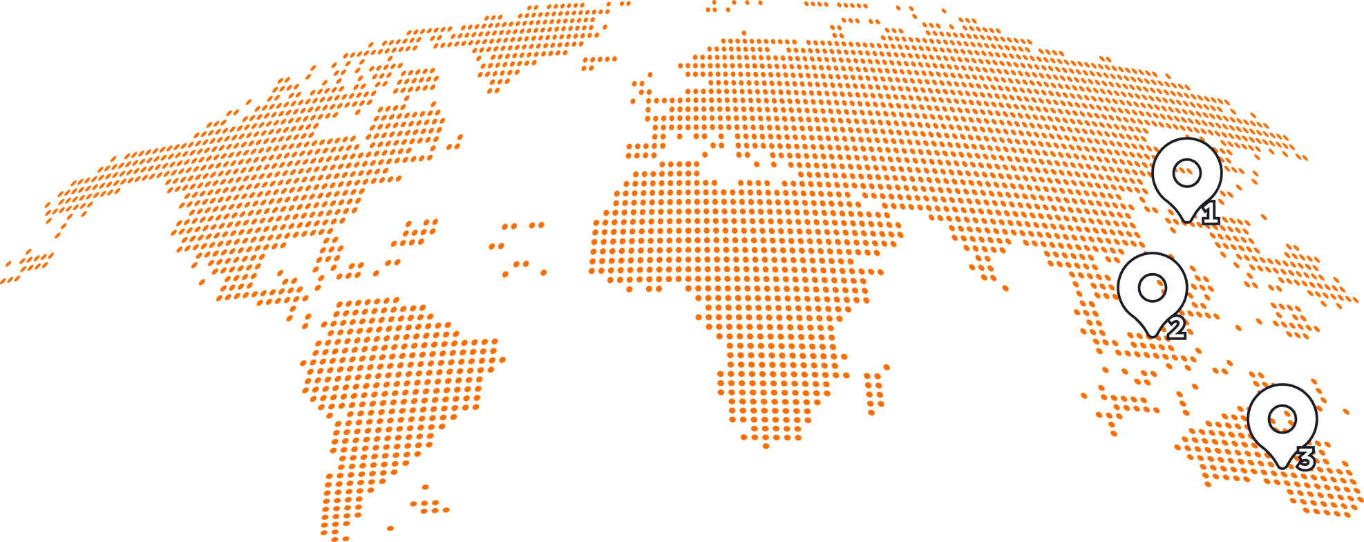 Silverstream Global Presence Map